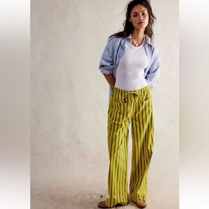 Free People Hudson Canyon Stripe Pants